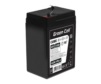 Akumulator do UPS Green Cell Cube AGM VRLA IP54 6V 5Ah